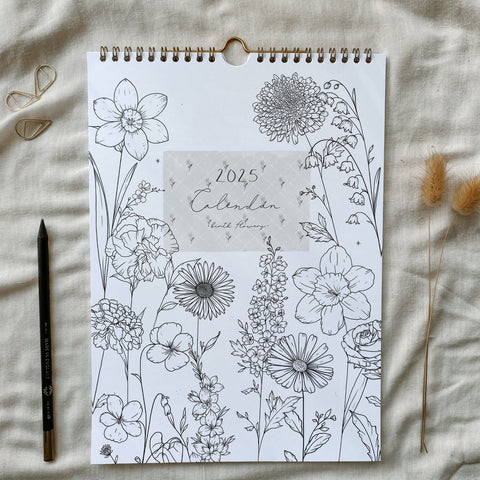 2025 Birth Flowers Calendar