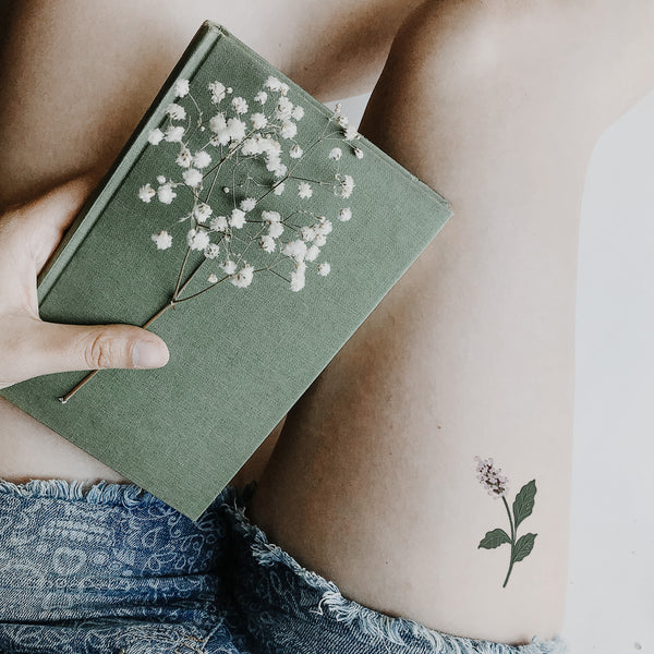 Floriography Friendship Flowers - Temporary Tattoos