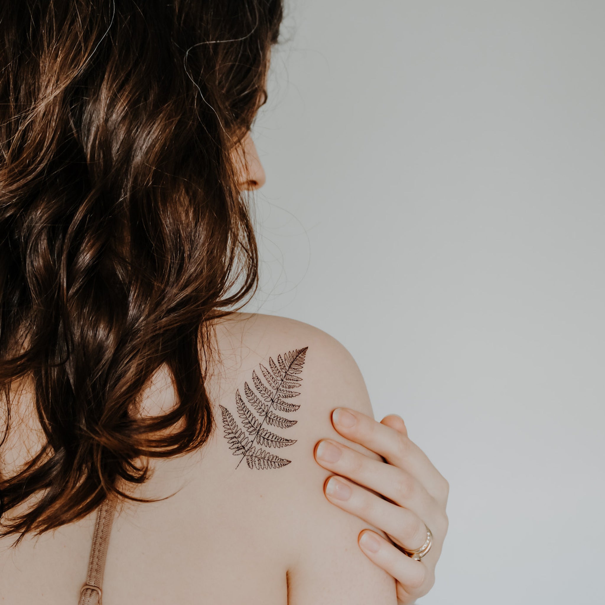 Ferns and Other Florals - Temporary Tattoos
