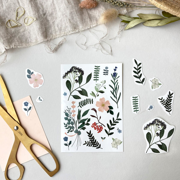 Colourful Florals - Temporary Tattoos