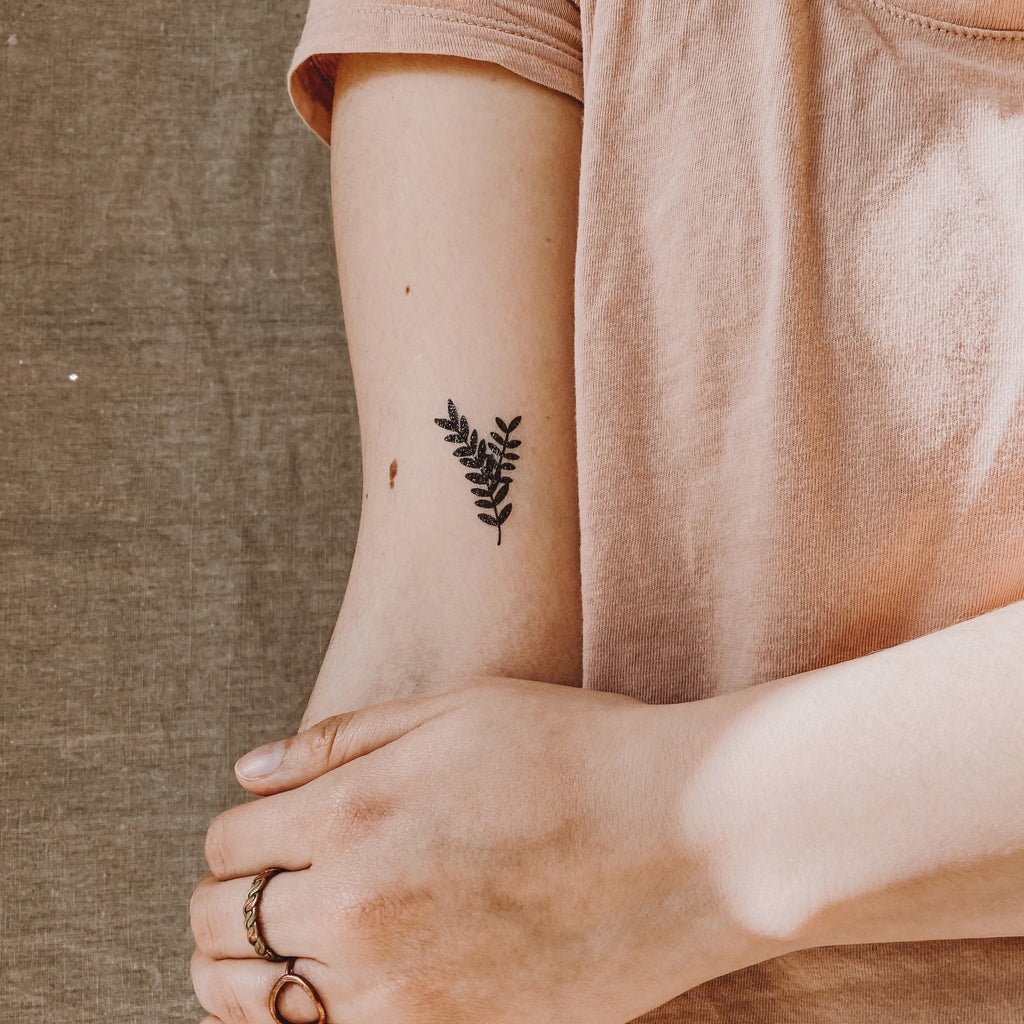Wholesale Ferns and Wildflowers Temporary Tattoos for your shop – Faire UK